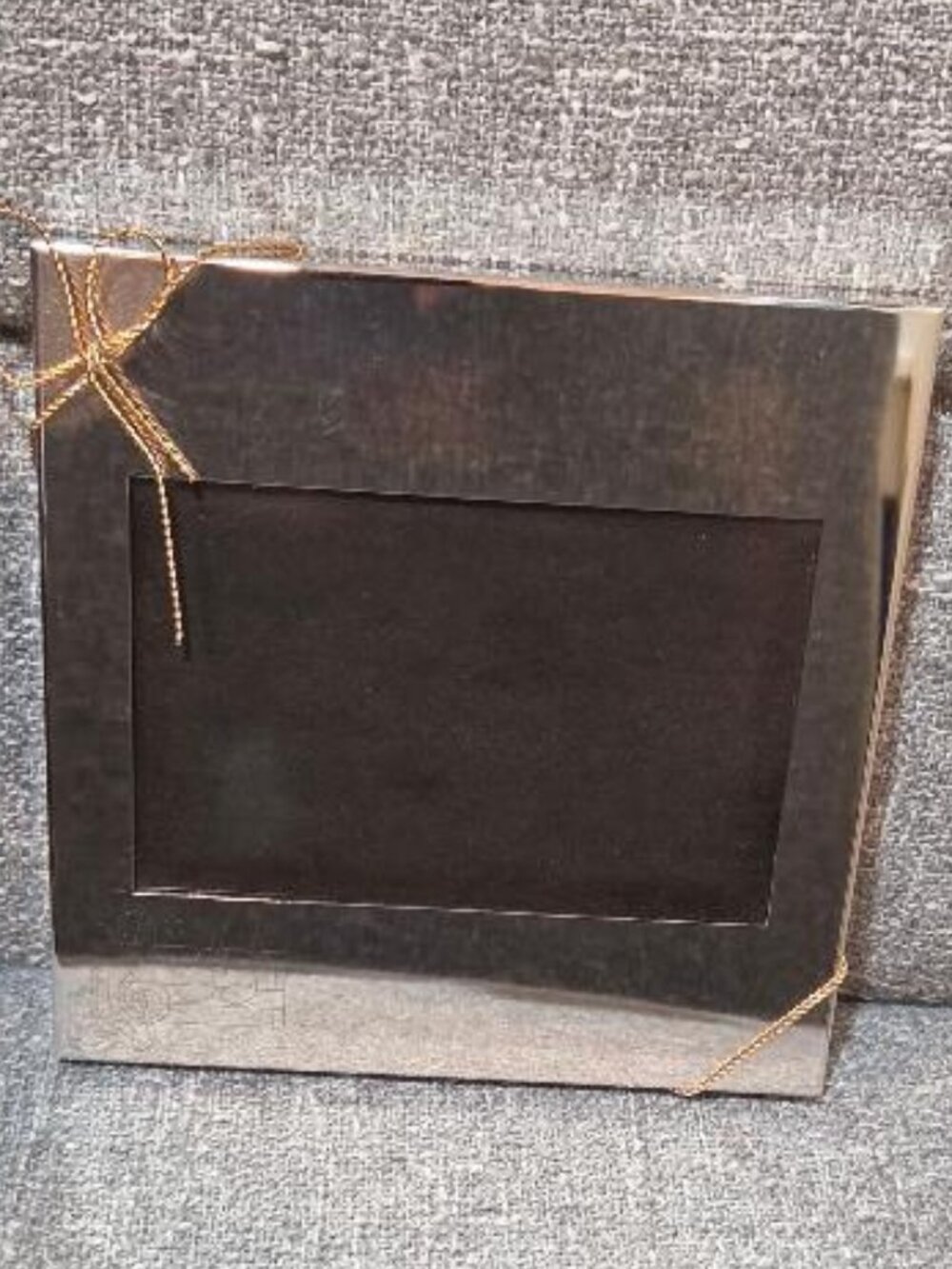 Vera Wang for Wedgewood Silver Plated Photo Frame Chime Collection